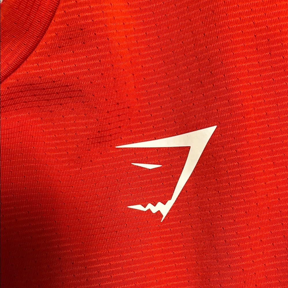 Gymshark Vibrant Red Athletic Shirt